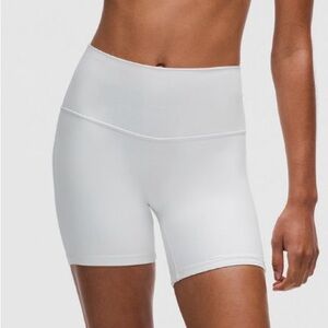 lululemon Align High-Rise Short 6” (White)